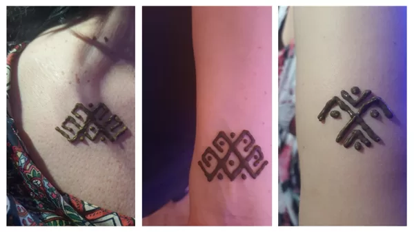 Hennas tattoo Ziemeļblāzmā   21.04.23.